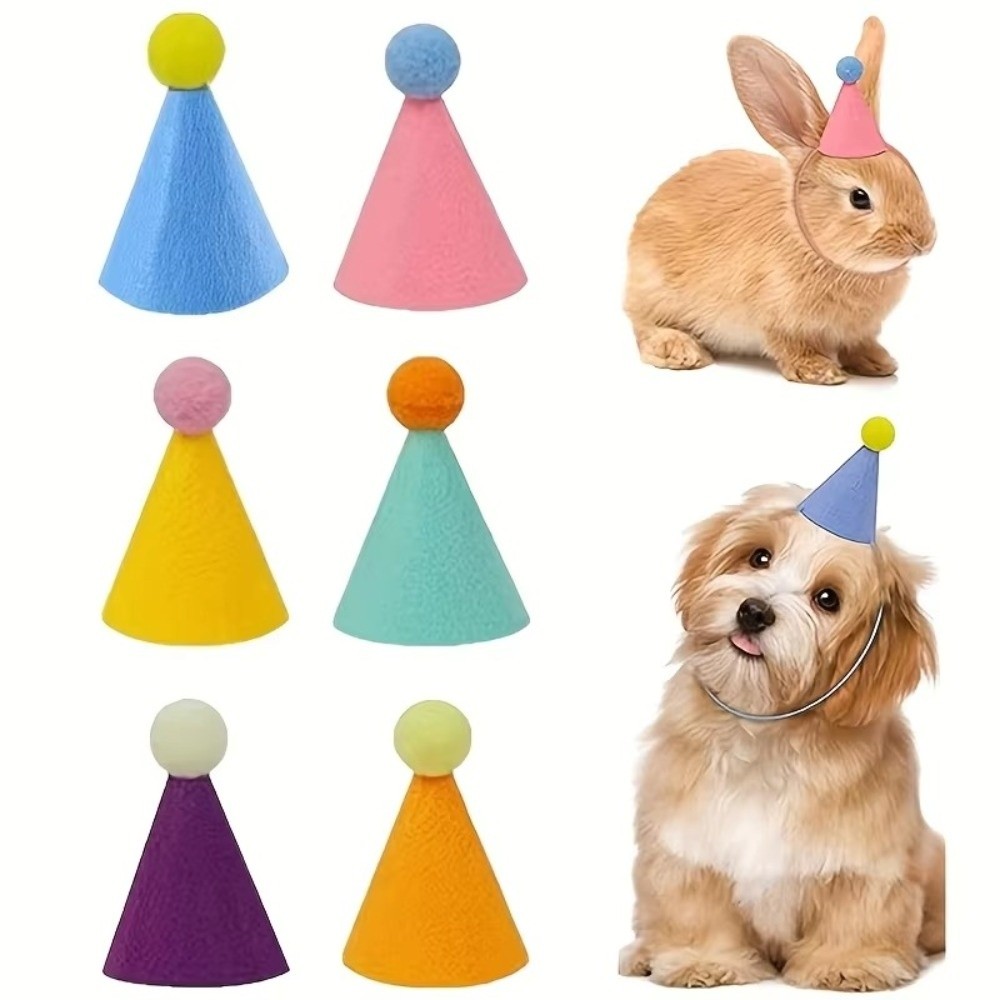 Party Hat Cone - مجموعة مكونة من 6 قطع من