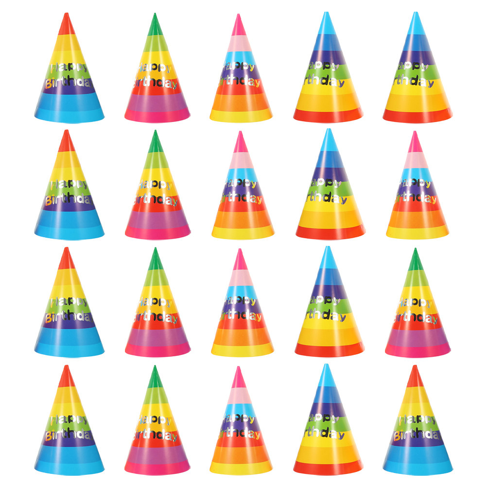 36 قطعة من قبعات الحفلات المخر - مراجعة Party Hat Cone وسعره