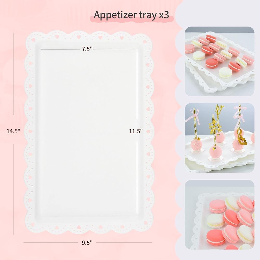 طقم حامل كيك من 5 قطع مع حاملي - مراجعة Cupcake Stand Tier وسعره