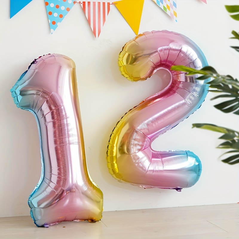 32 بوصة قوس قزح التدرج عدد احب - مراجعة Balloon Pump Hand وسعره