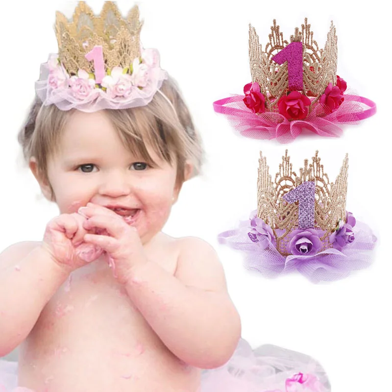 1st عيد ميلاد تاج قبعة زهرة ال - مراجعة Party Hat Cone وسعره