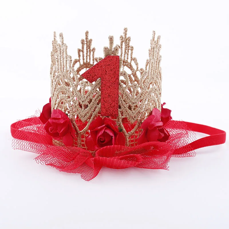 1st عيد ميلاد تاج قبعة زهرة ال - مراجعة Party Hat Cone وسعره
